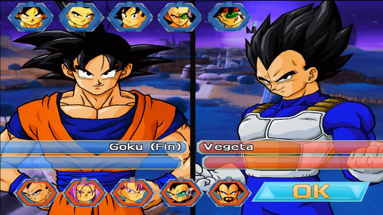Dragon Ball Z: Budokai Tenkaichi 4 | FAMILIA GOKU VS FAMILIA VEGETA | 1080p 60FPS