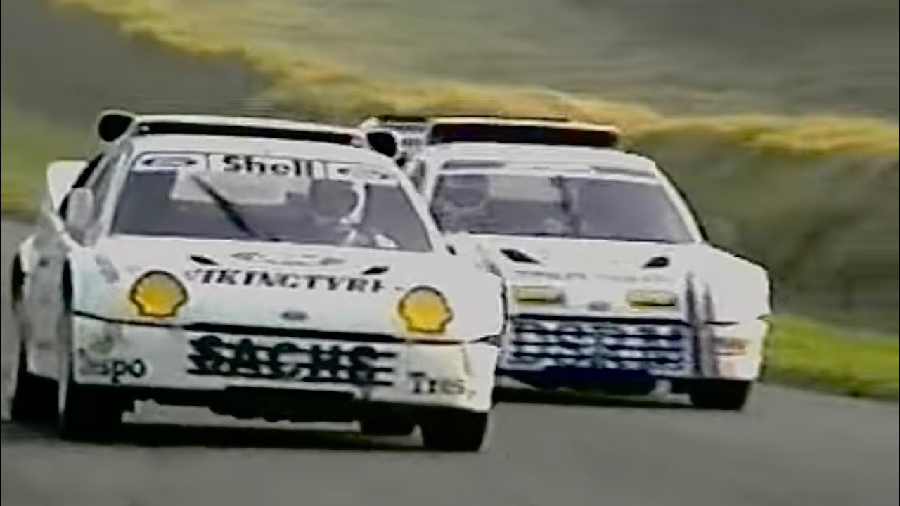 Martin Schanche Mark Rennison RS200 European Rallycross Extreme England A Final 1987.