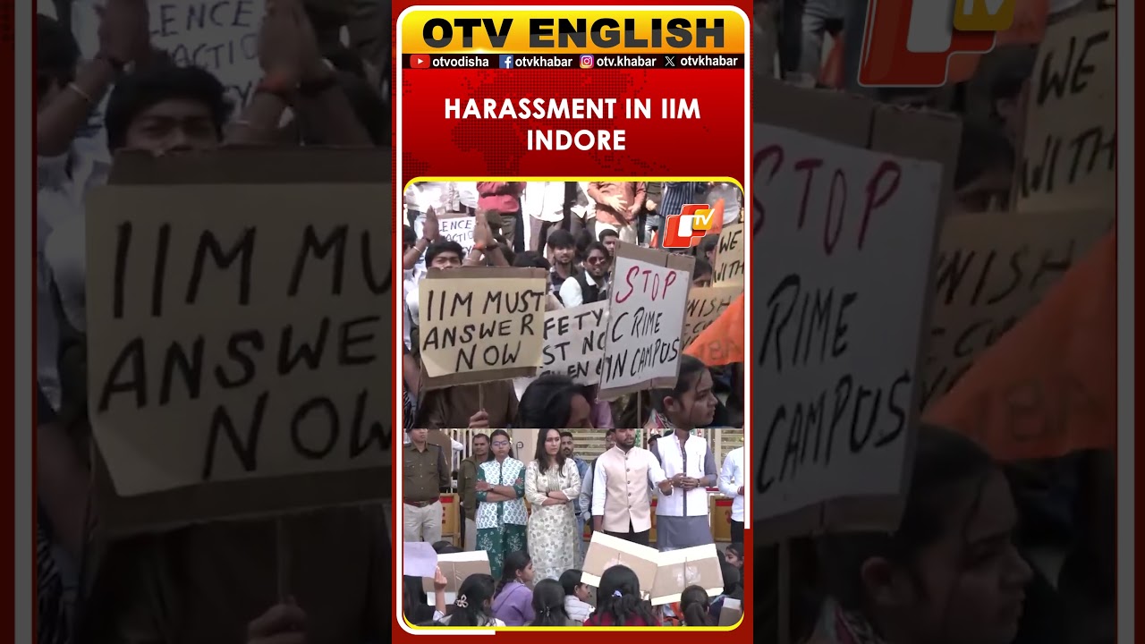 ABVP Protests IIM Indore Over Alleged Harassment Of Women