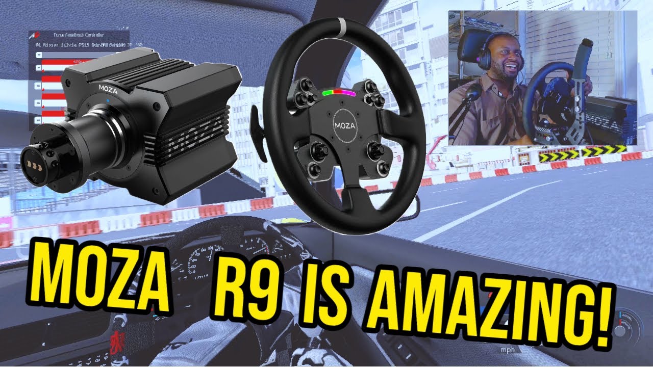 First Impressions Of My New MOZA R9 Direct Drive Wheel! (Goodbye Logitech)