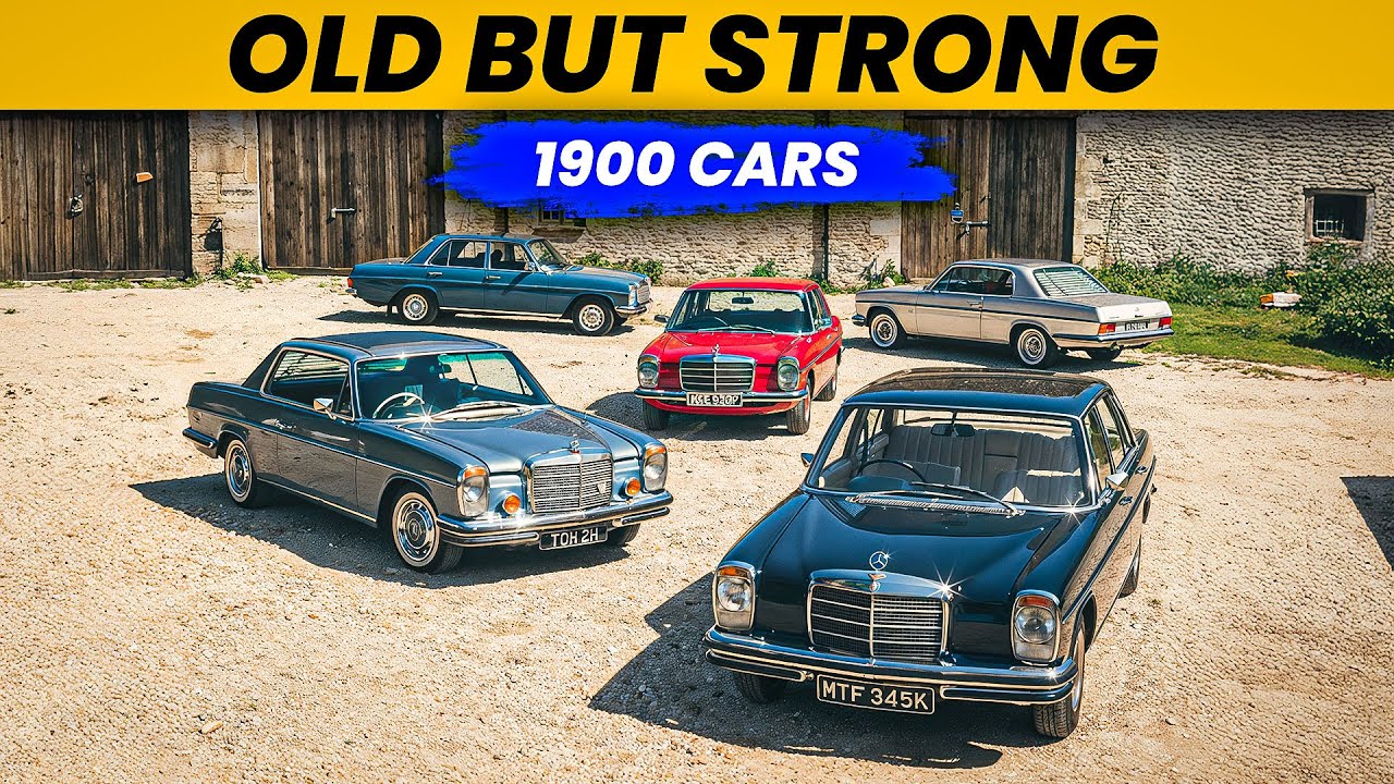 9 старых автомобилей Mercedes, созданных для вечной службы