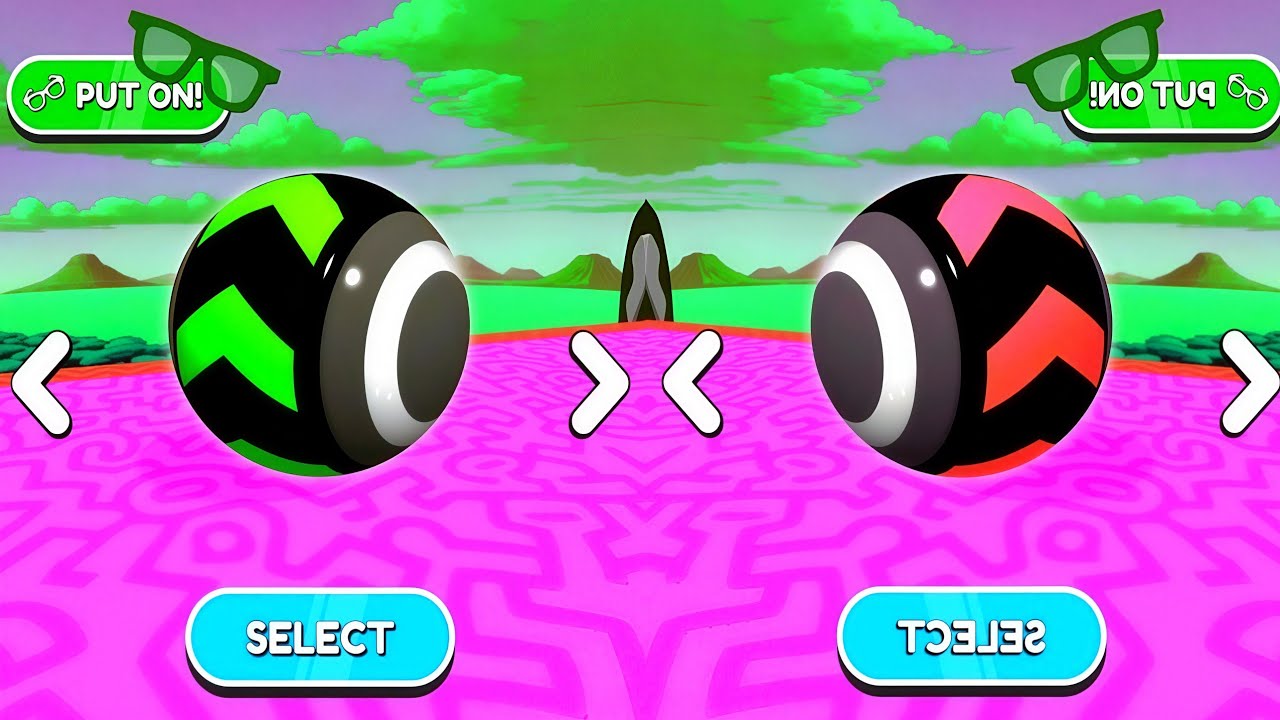 ⭕⚡Sky Rolling Ball 3D Vs Reversed Gameplay SpeedRun Max Level 342