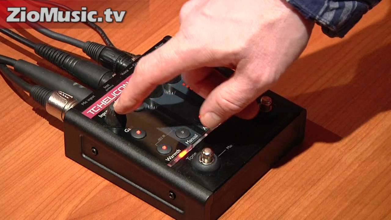 TC Helicon VoiceTone Correct XT - Spiegazione - ZioMusic.it
