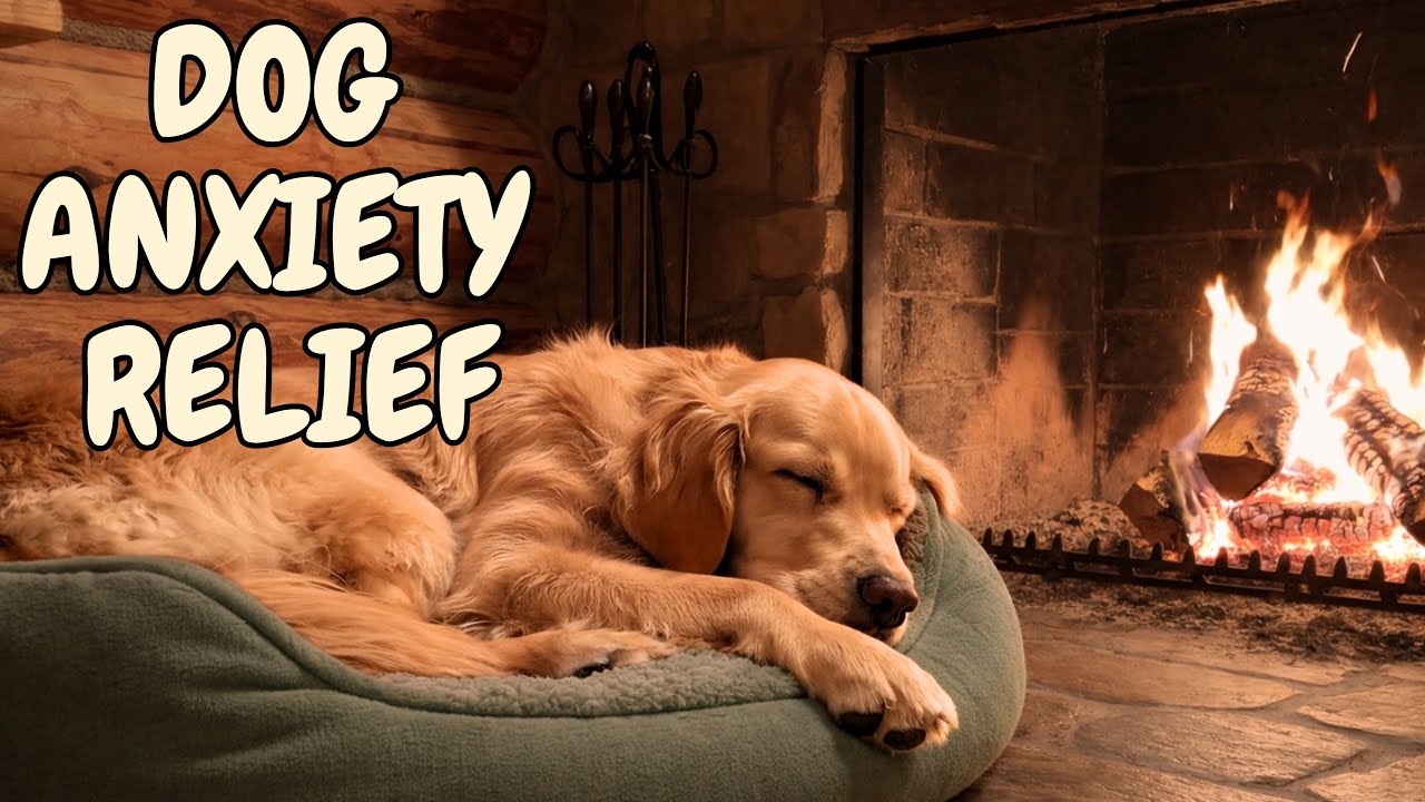 8 Hour Calming Music for Dogs 🐶 Separation Anxiety Relief While Home Alone