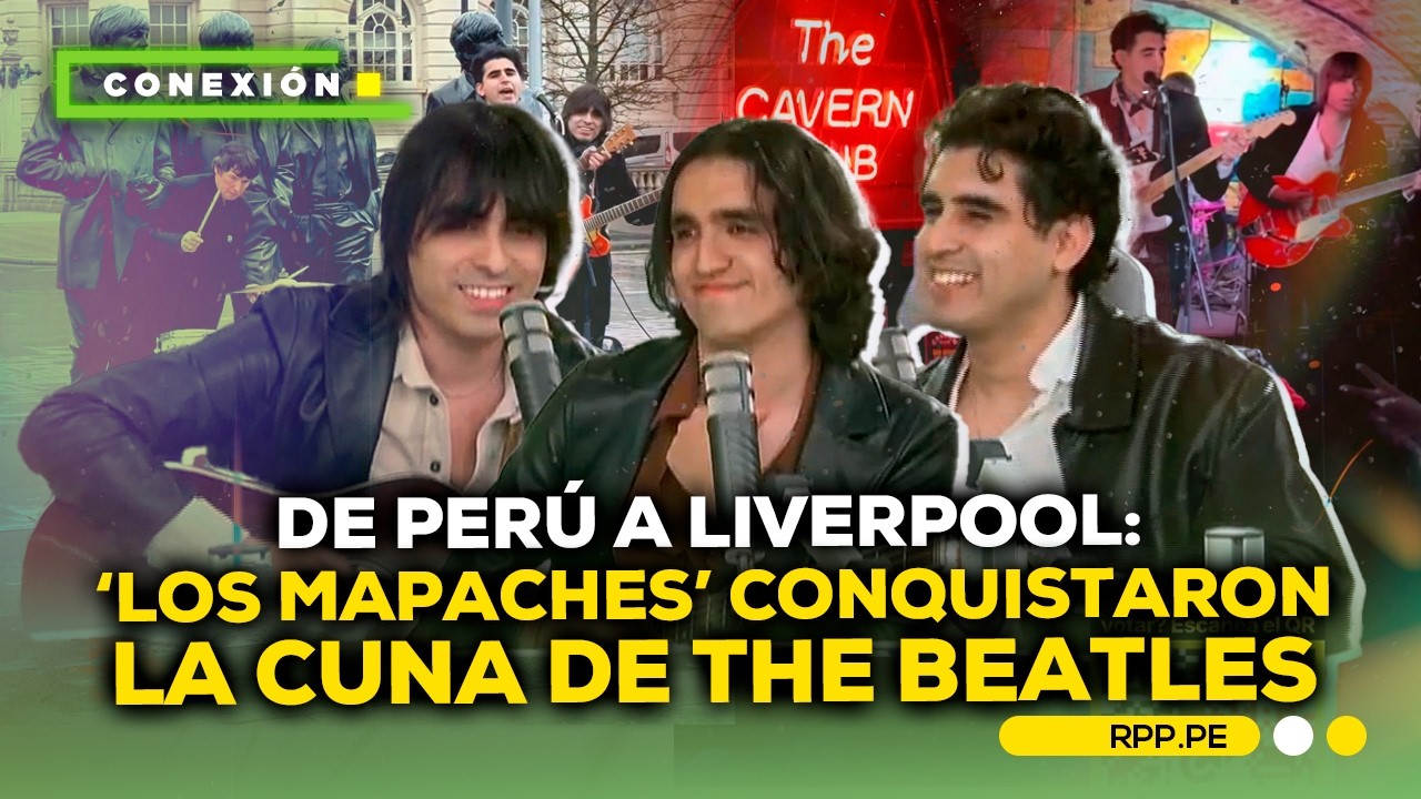 'Los Mapaches' triunfan en Liverpool y tocan en la cuna de The Beatles #CONEXIONRPP