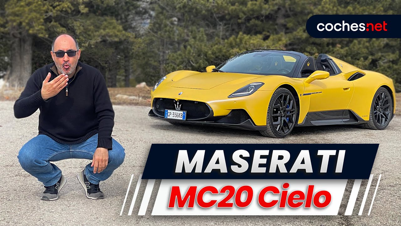 Maserati MC20 Cielo. Supercar a cielo abierto | Prueba / Test / Review en español | coches.net