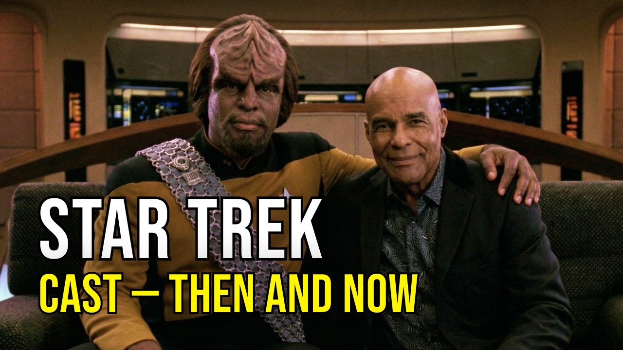 Star Trek Cast — Then and Now