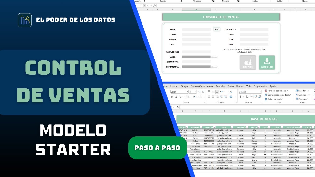 Como hacer el Control de Ventas Starter: Paso a Paso para tu Negocio