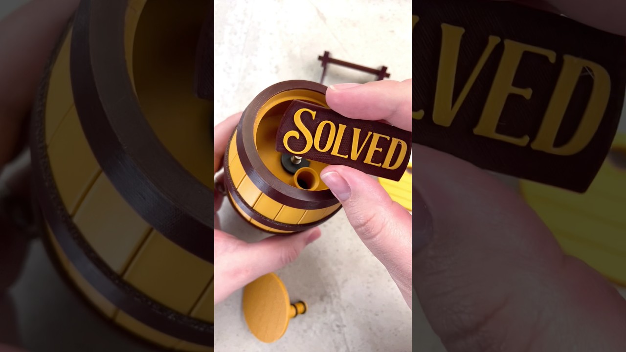 This Puzzle Is Like a Mini Escape Room with 2 hidden spots! #puzzlebox