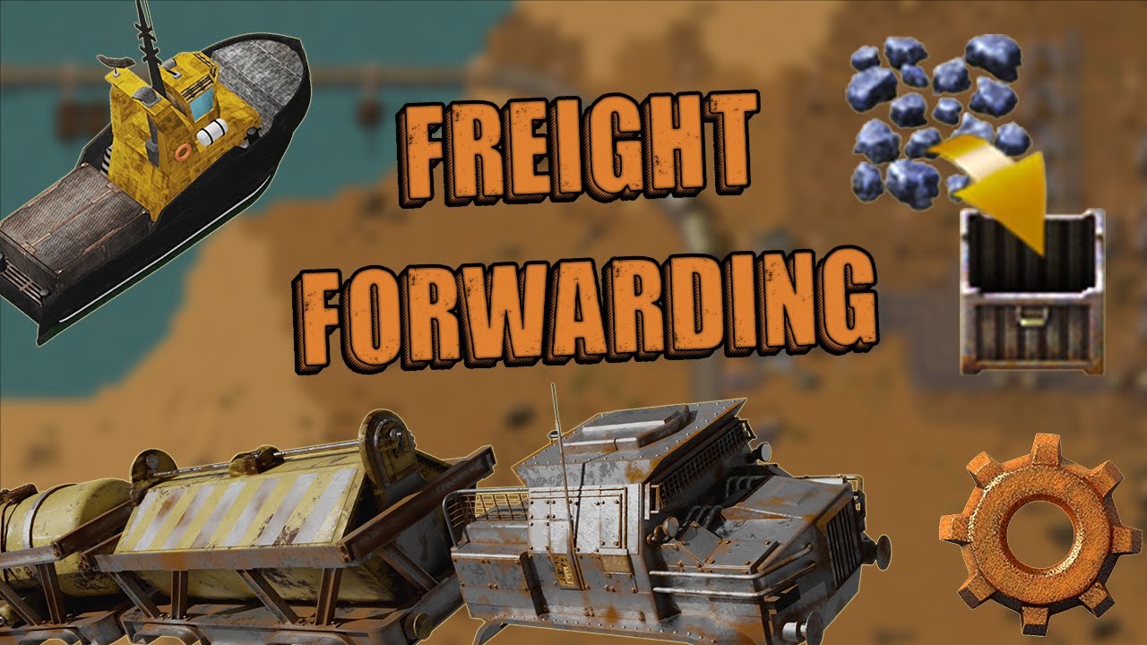 Factorio Freight Forwarding (the container adventure)