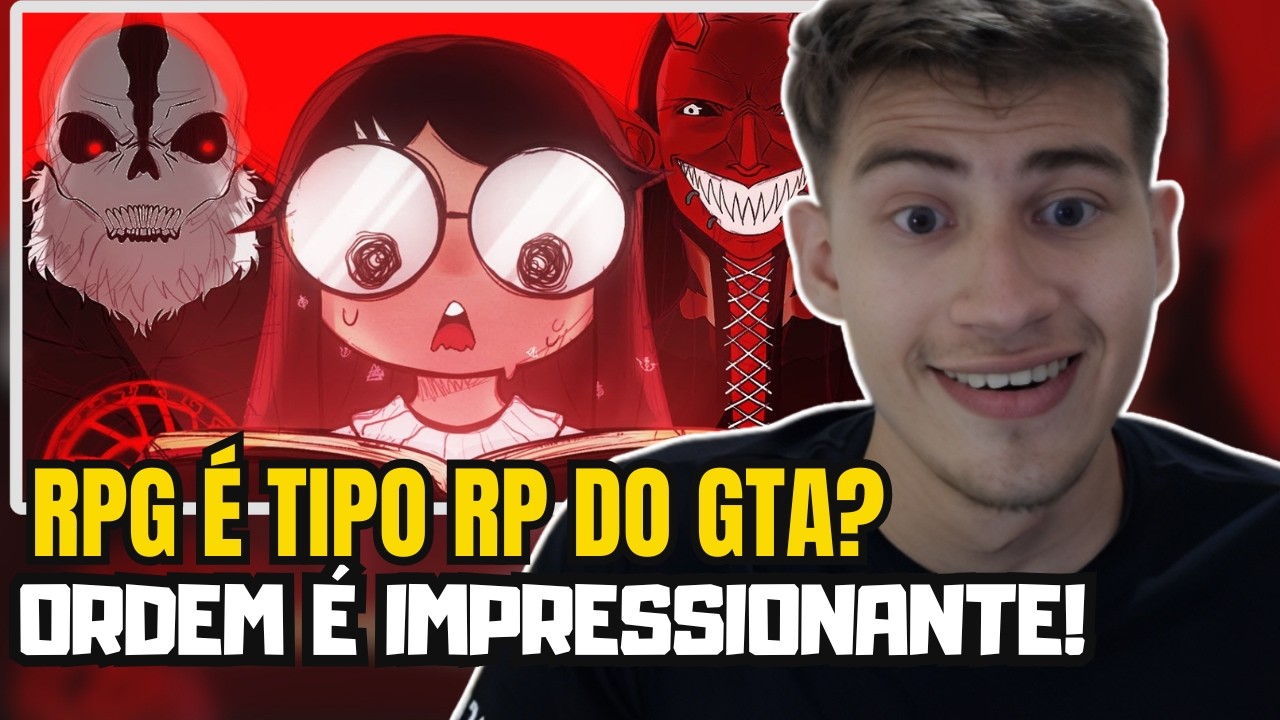 (CONHECENDO A LORE DE ORDEM!) REACT DECIFRANDO a HISTÓRIA DE ORDEM PARANORMAL // FEITOSA