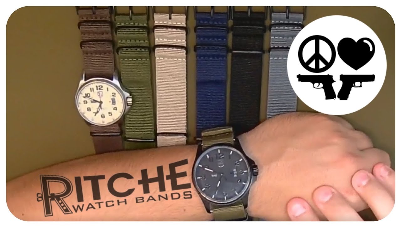 Best Band for the Buck? Ritche NATO Watch Strap Review and Install on Luminox 1827 and 1870 Watches