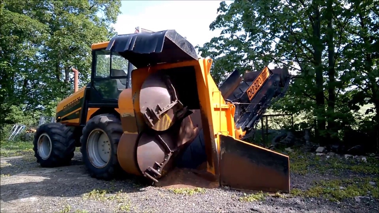 Grizzly DT 32 Tractor & DU320 Compost Turner