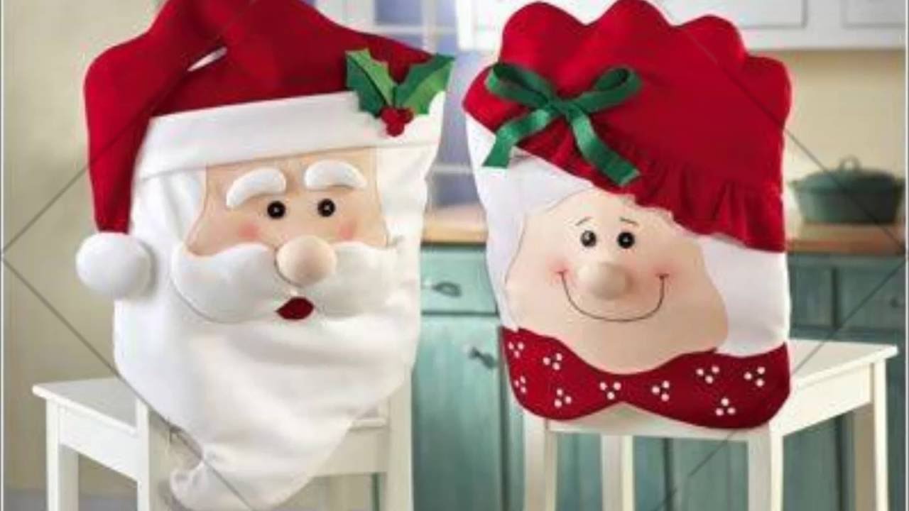 EXTRORDINARIO - IDEAS PARA DECORAR SUS SILLAS ESTA NAVIDAD
