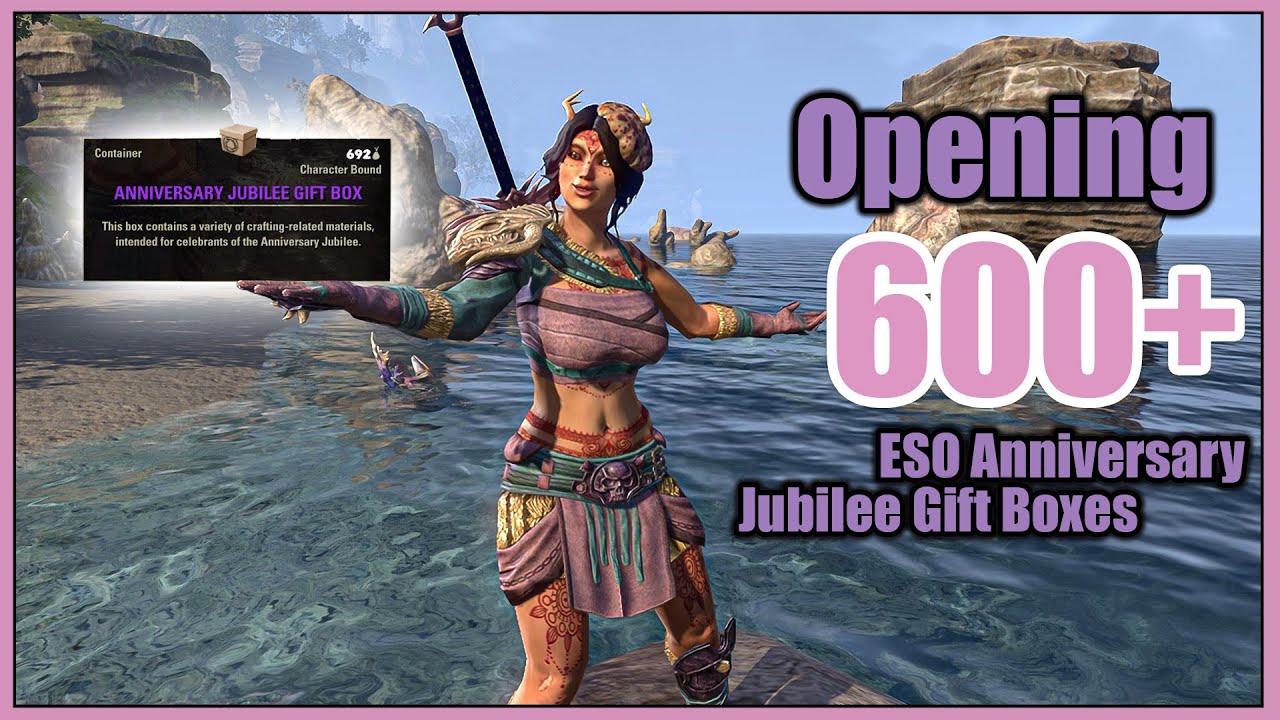 Opening 600+ ESO 2024 Anniversary Jubilee Gift Boxes | ESO