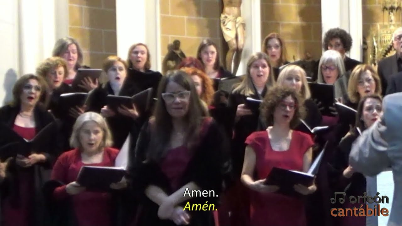 LAUDATE DOMINUM. Lucía Pêrez. ORFEÓN CANTÁBILE. Parroquia de Benalúa. MANOS UNIDAS 23-02-2024