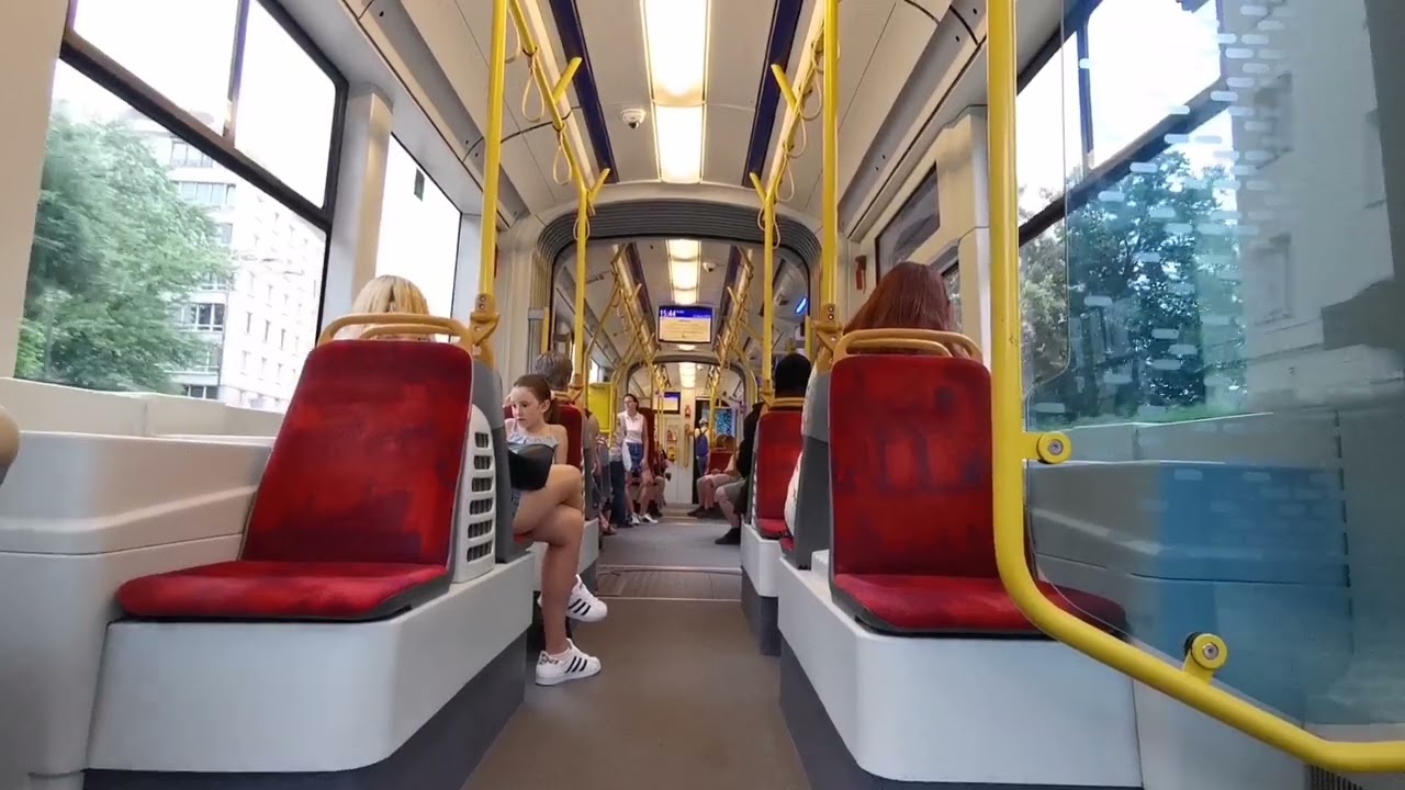 Pesa Jazz 134N #3823 [Tramwaje Warszawskie - Linia 6]