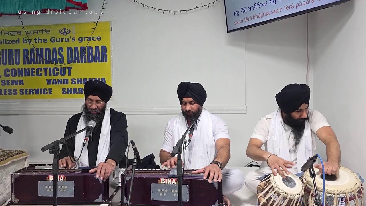 Bhai Tajindervir Singh Ji - 3/15/26Gurudwara Sri Guru Ramdas Darbar, Windsor CT