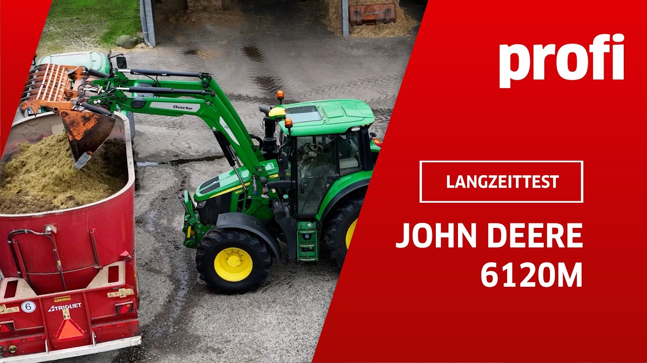 John Deere 6120M - Treuer Knecht im Langzeittest | profi #Schleppertest