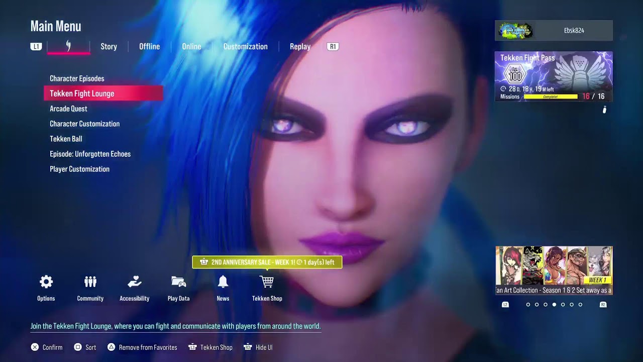 Guns and glitter TEKKEN Ebsk824 vs Flexision