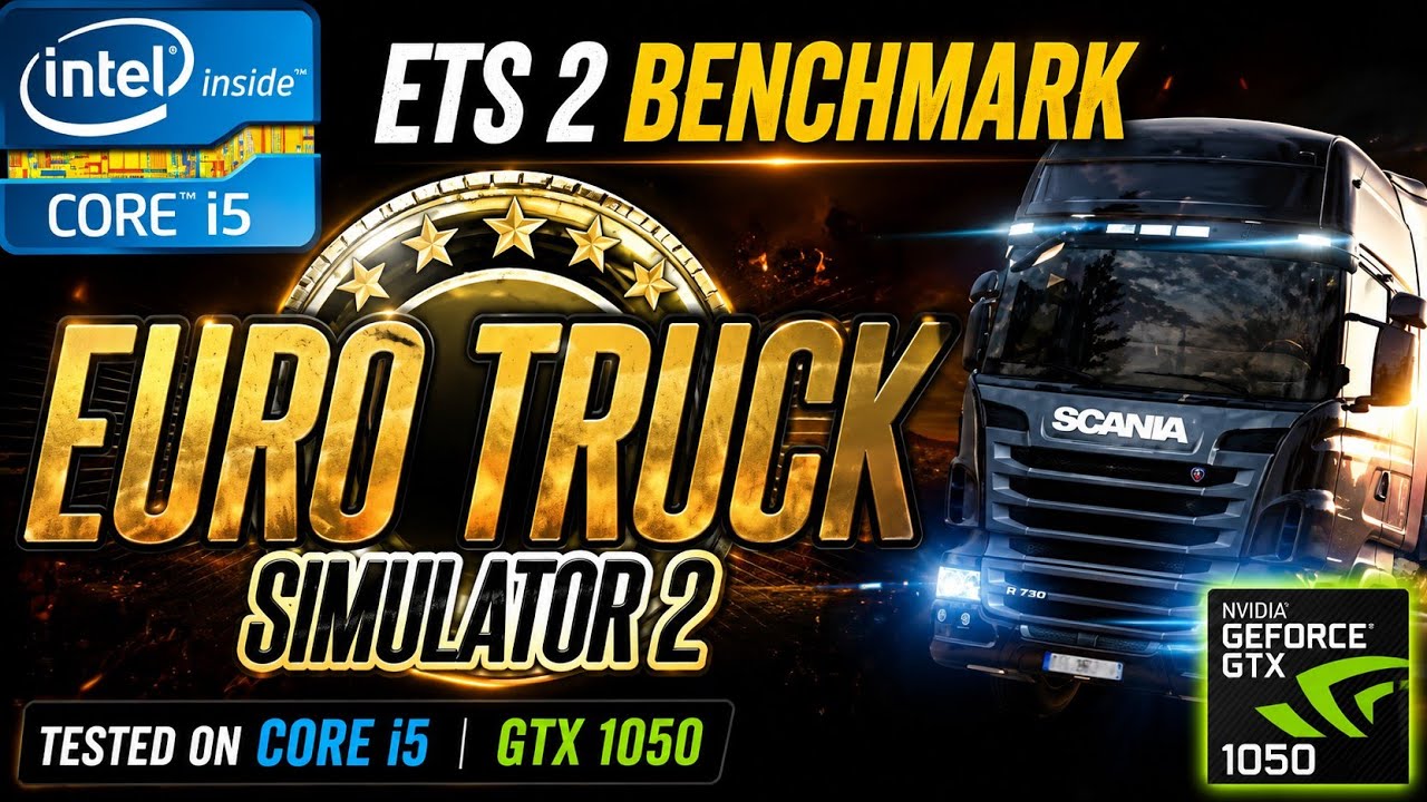 Ets 2 | Euro Truck Simulator 2 - i5 4th gen - gtx 1050 2gb | 1080p  | ultra Settings