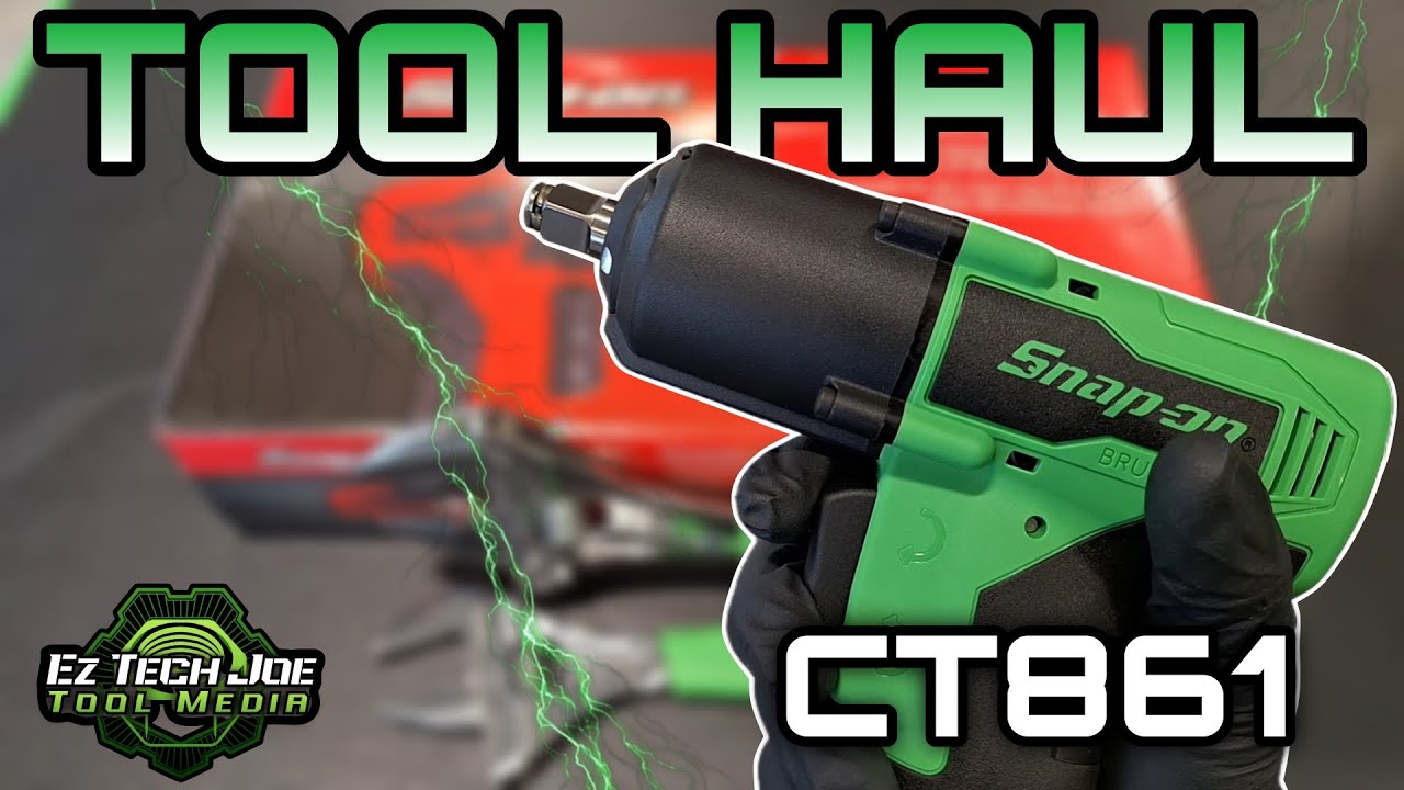 Snap-on сменил бренд? | Наконец-то получил ударный гайковерт Snap-on CT861!
