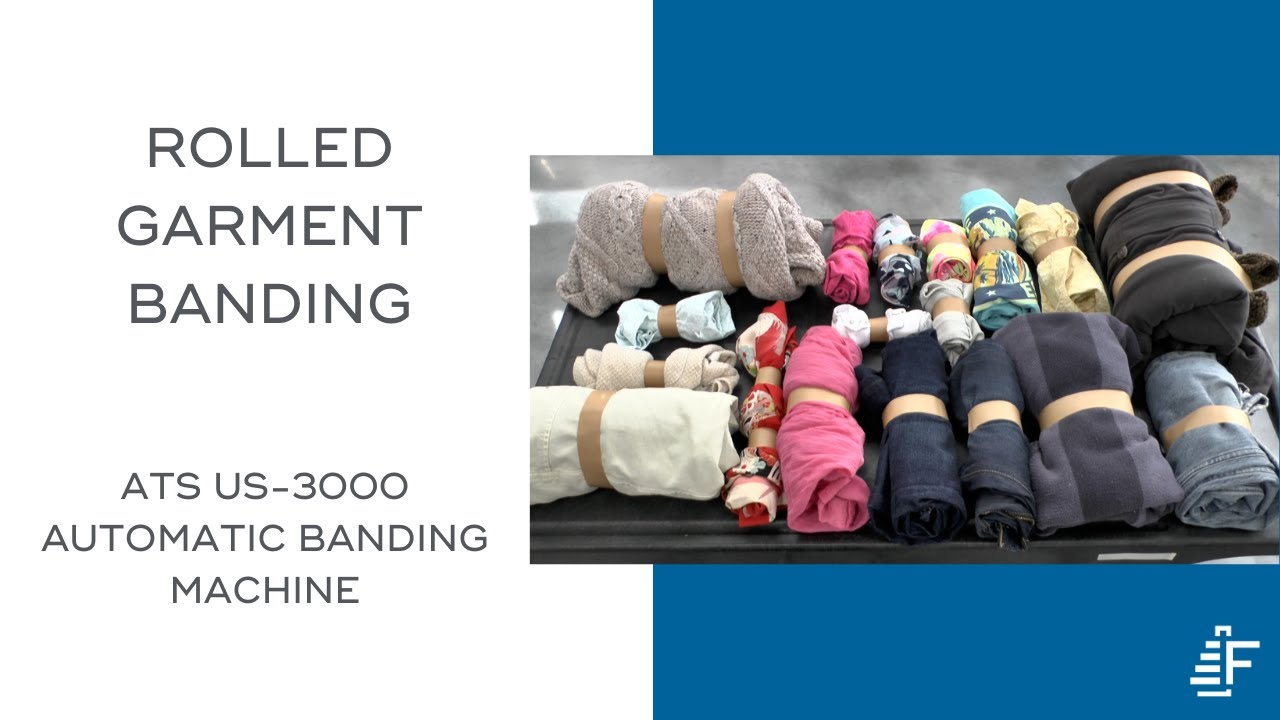 Automated Garment Banding | ATS US-3000 for Apparel Packaging