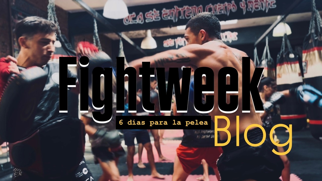 FIGHTWEEK BLOG - dia 2 road to B.F.C 🥷🏻