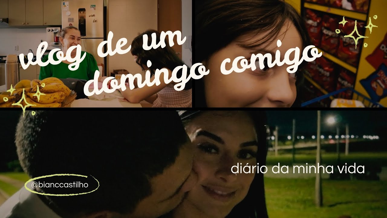 vlog de um domingo comigo 