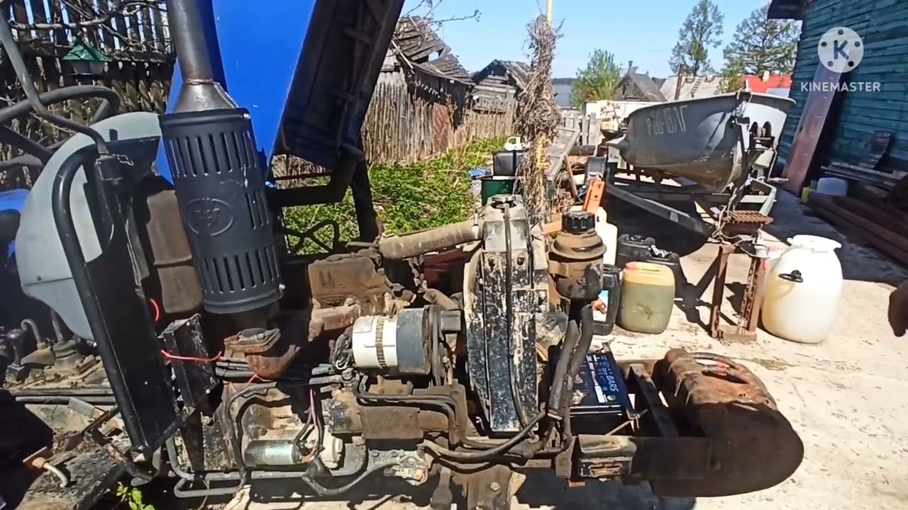 минитрактор Булат 264 Е он же Jimma 244. Десятый год жизни!!!