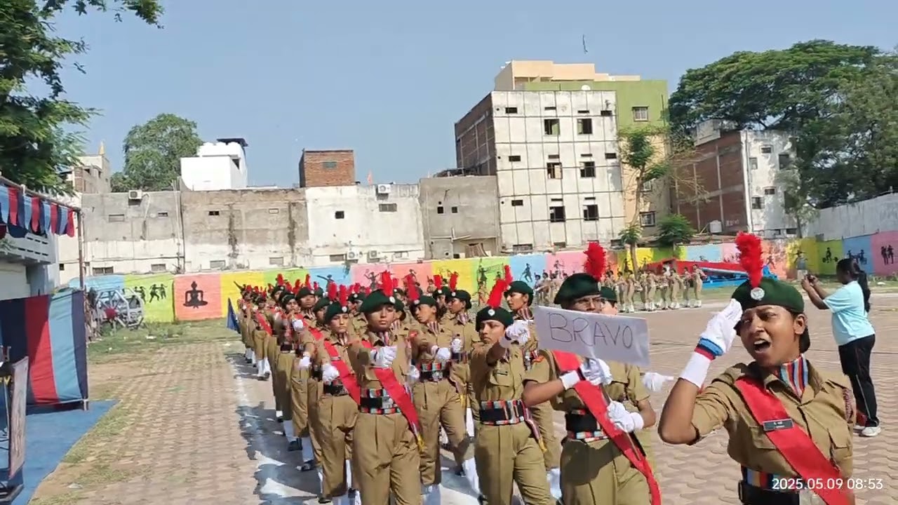 NCC contingent Prade .In CATC 9 may