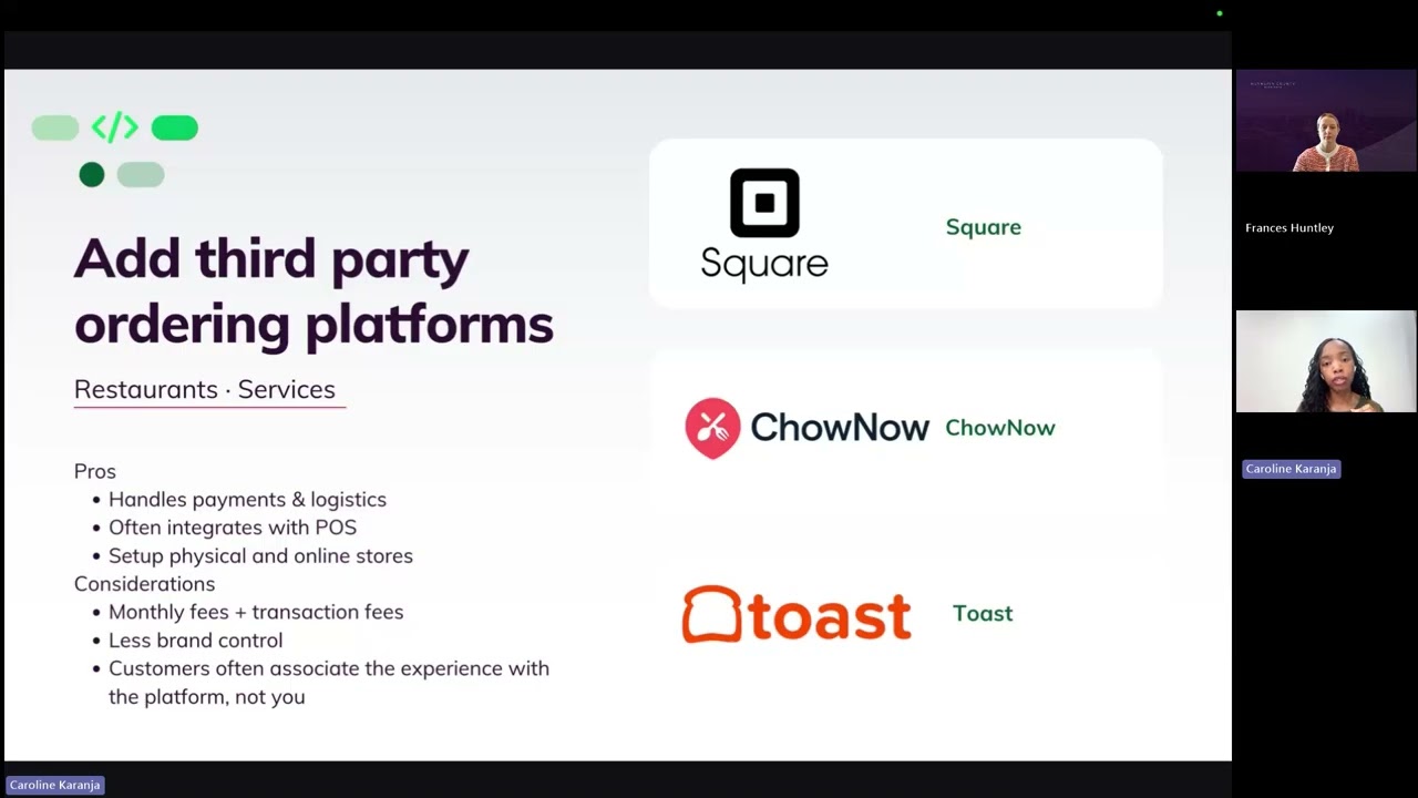 Building an online storefront