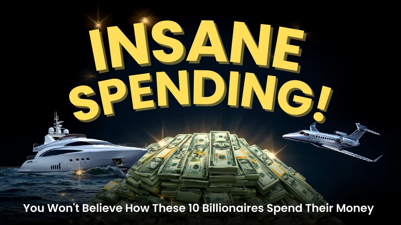 You Won’t Believe How These 10 Billionaires Spend Their Money💸
