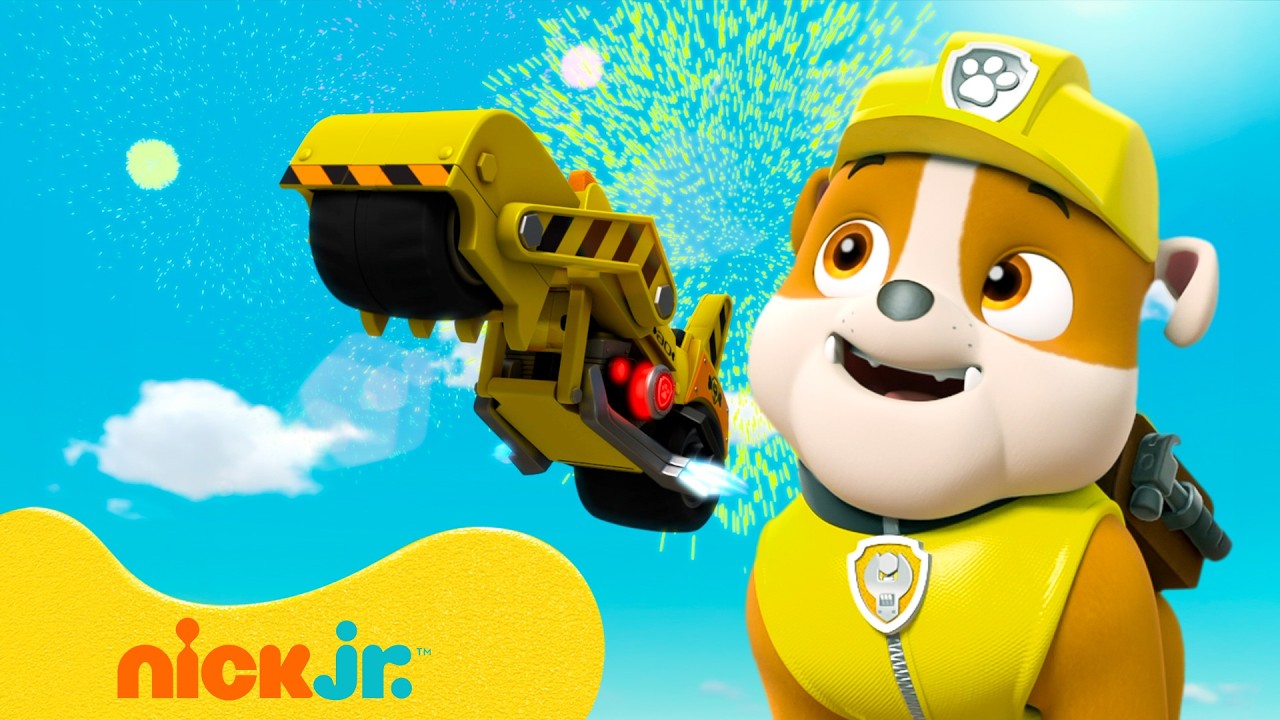 Paw Patrol | &iexcl;Los veh&iacute;culos y herramientas m&aacute;s geniales de Rubble! 🔨   | Nick Jr. en Espa&ntilde;ol