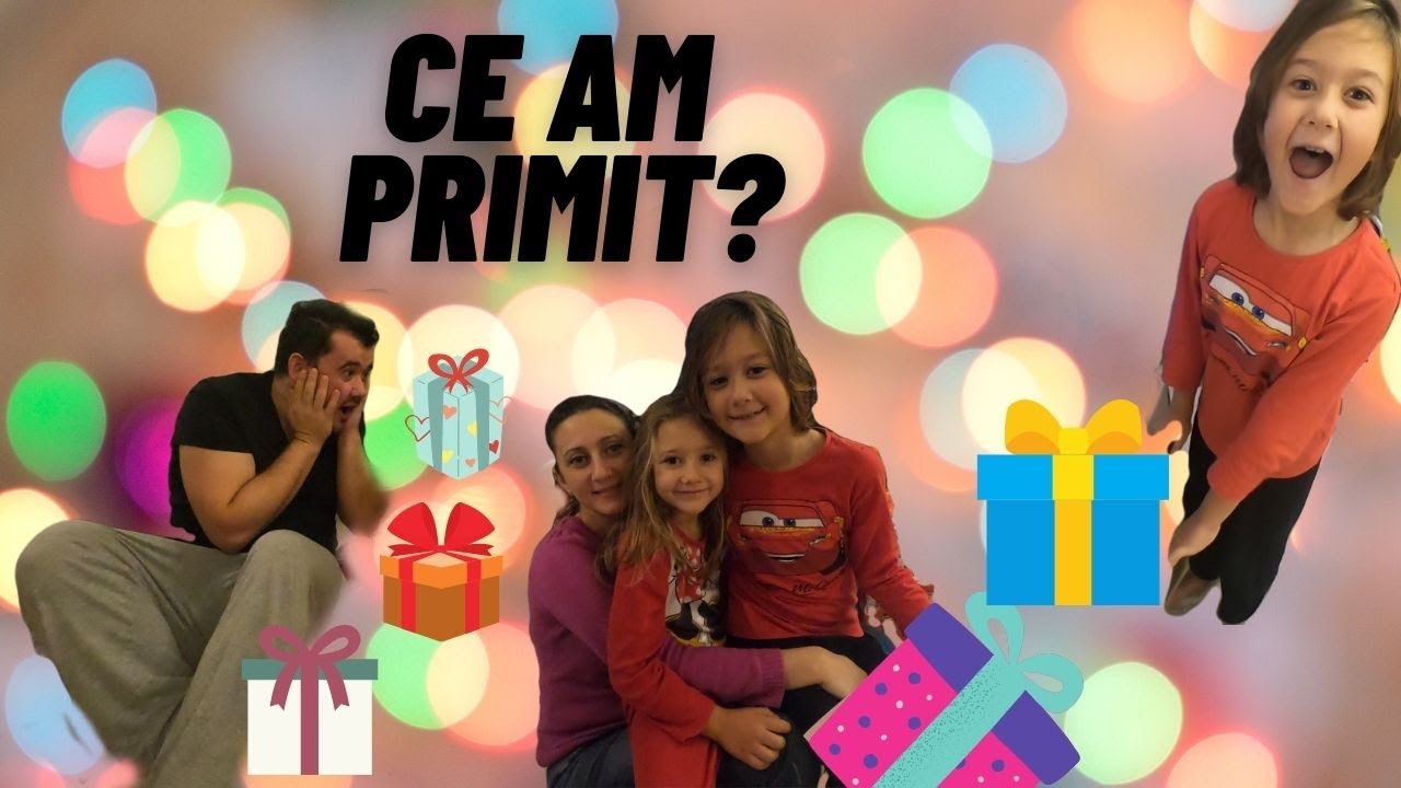 A venit Mos Craciun, deschidem cadourile. Ce surprize am primit?