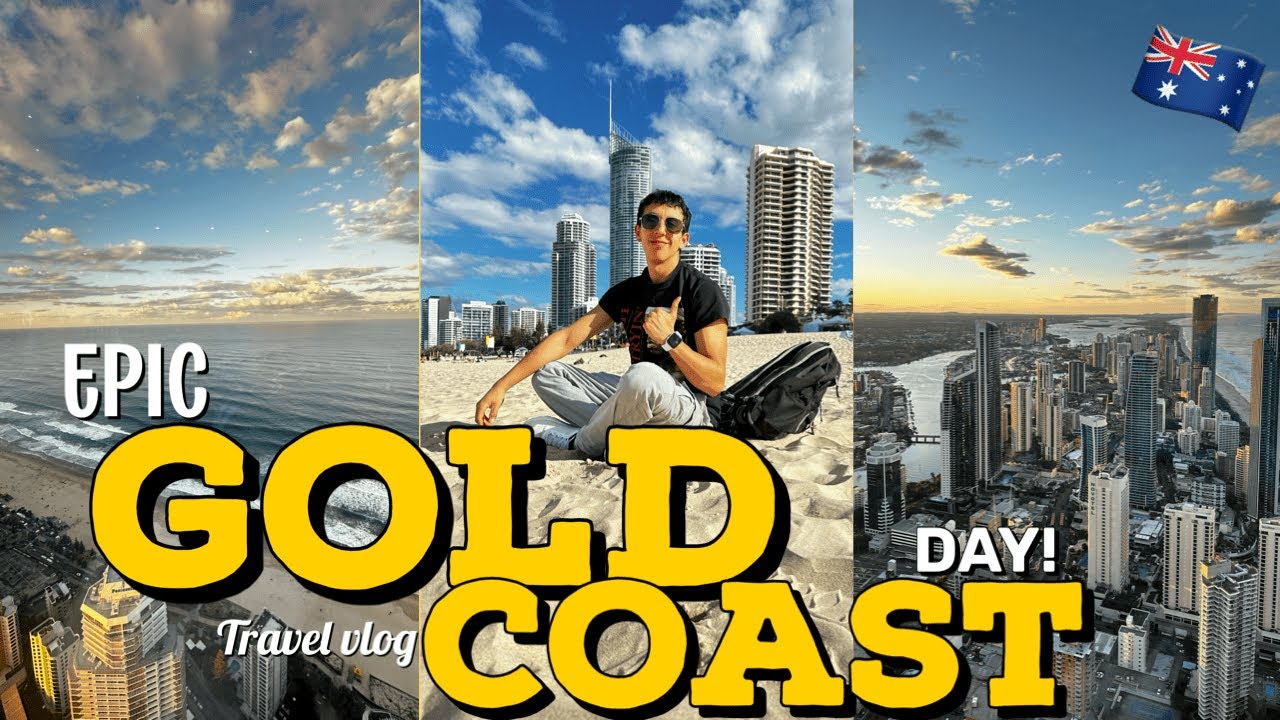 What's it REALLY Like Spending a Day in the Gold Coast Australia? SkyPoint & Surfers Paradise ☀️🌊