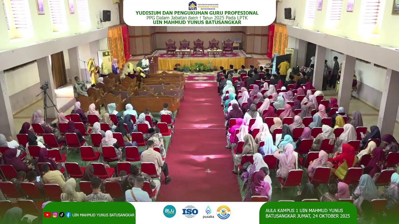 YUDISIUM DAN PENGUKUHAN GURU PROFESIONAL PPG DALAM JABATAN BATCG 1 TRANSFOMANST TAHUN 2025