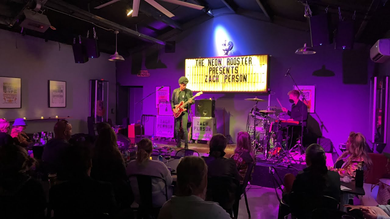 Zach Person live from the Neon Rooster