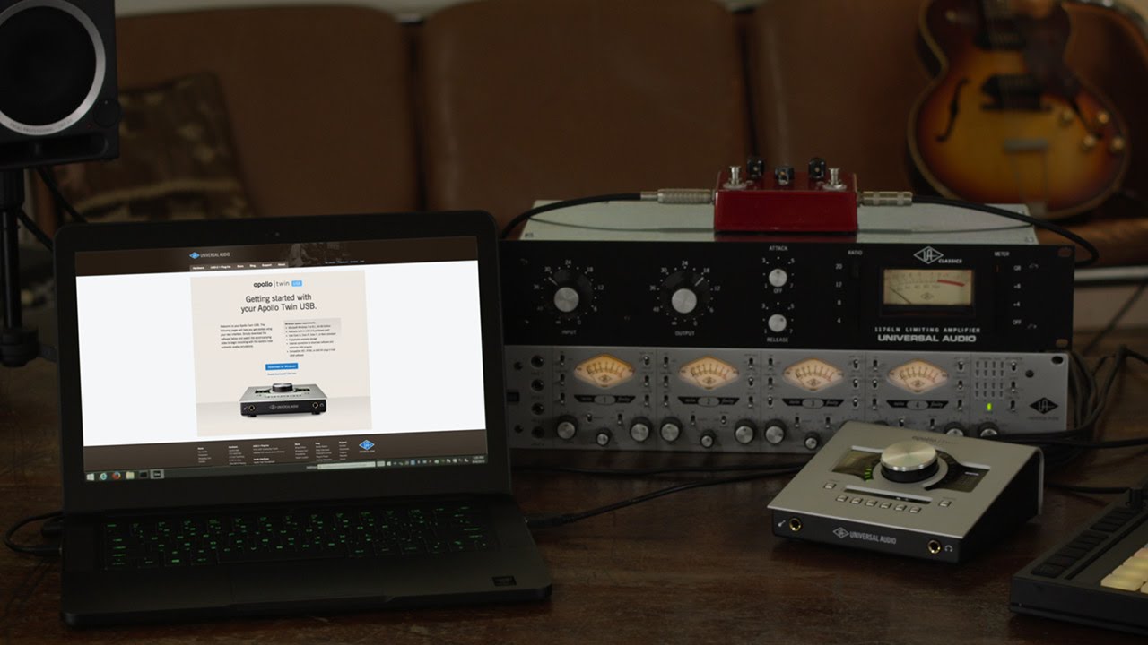 Apollo Twin USB Getting Started Video