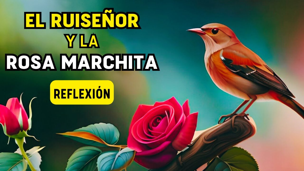 El ruiseñor y la rosa marchita | Reflexión | Aprende a ser feliz 🙌❤️