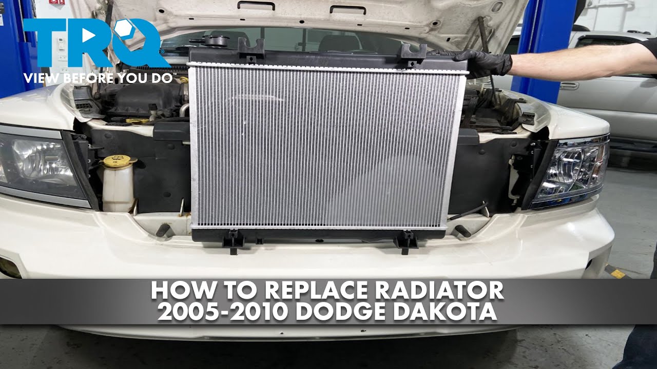 How to Replace Radiator 2005-2010 Dodge Dakota