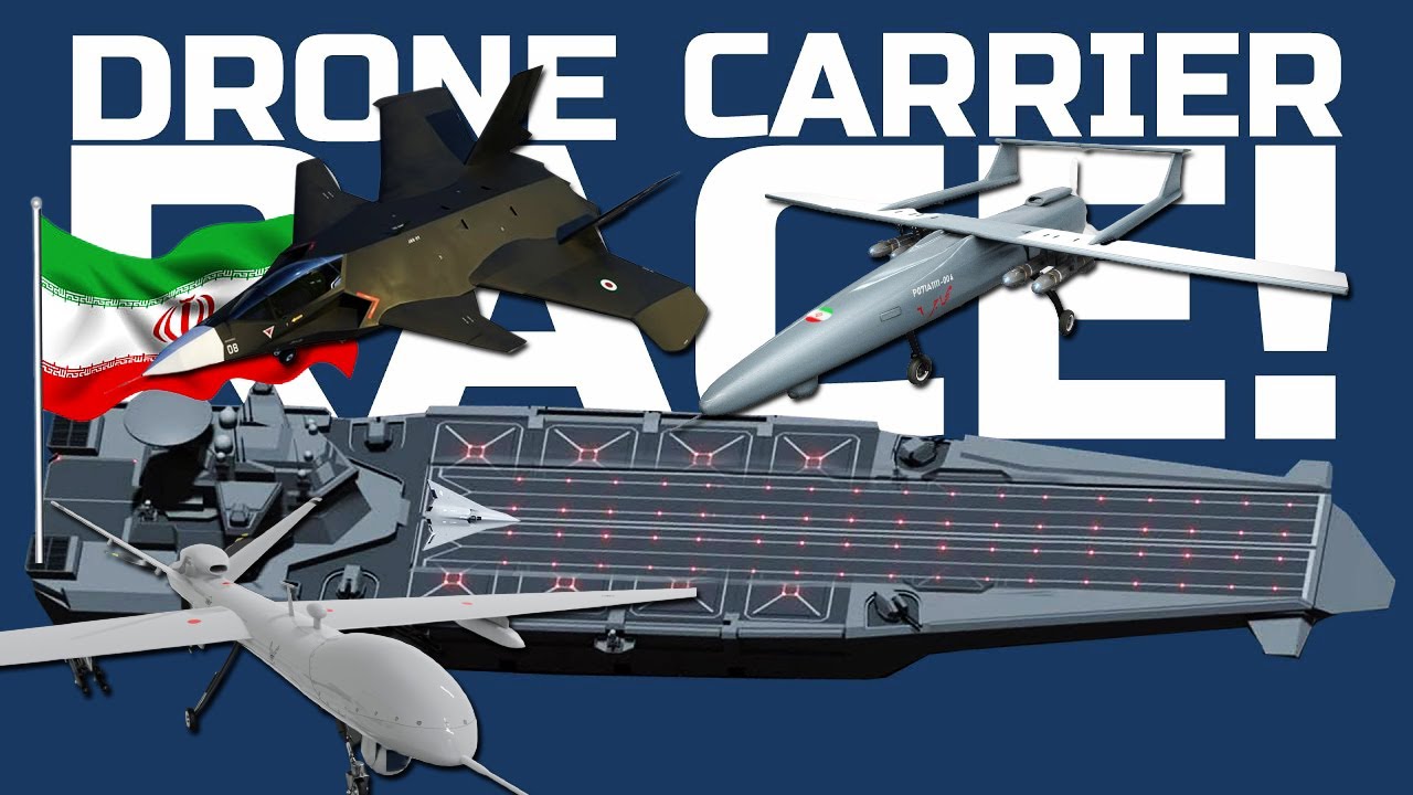 Shocked! Iran drone-carrier warship For Ababil-3, Mohajer-6, and the Qaher-313 drones