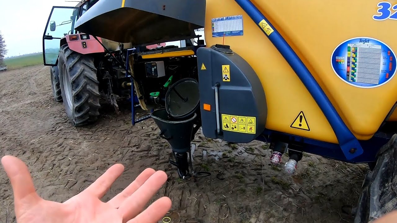 Opryskiwacz prawie gotowy - rozwadniacz pokonany!