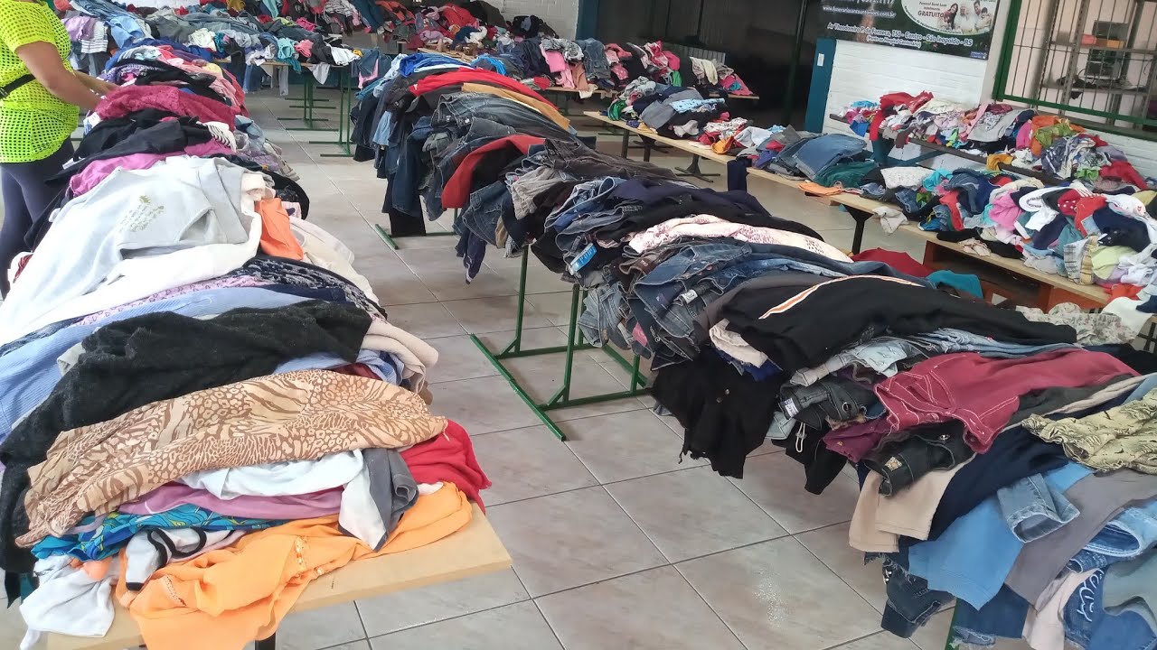 #PT3: FEIRÃO ROUPAS USADAS R$ 1REAL A PEÇA /ULTIMO DIA  #Brecho#bazar#modasustentavel