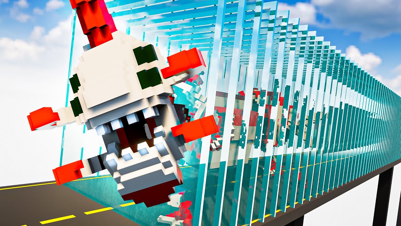 REAPER Monster vs 100 Layers of GLASS in Teardown Mods