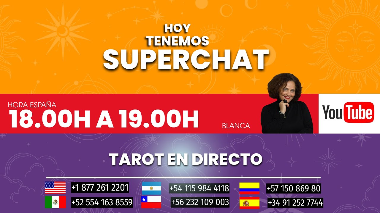 📺 #TarotEnDirecto - #BlancaGótica | #TarotCanal