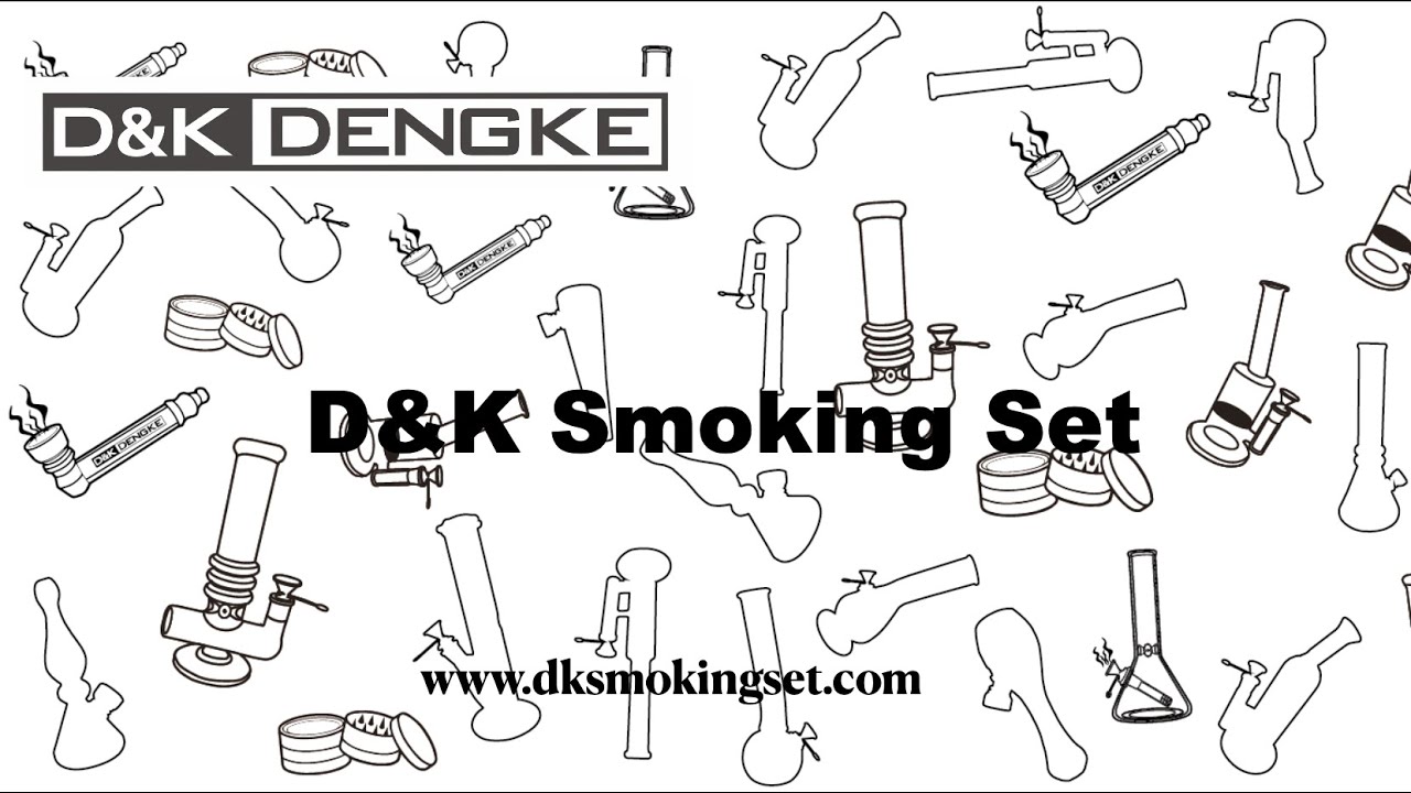 【D&K Dengke】Chinese leading glass bong manufacturer---D&K smoking set