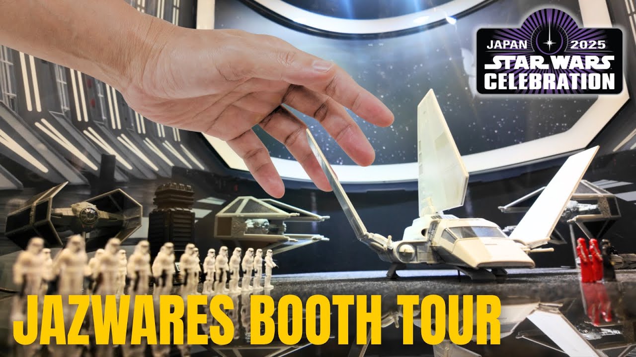Star Wars ships! Micro Galaxy Squadron Booth Tour & Interview at Star Wars Celebration Japan 2025!