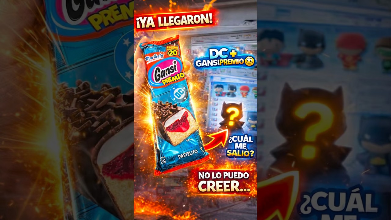&iquest;ADI&Oacute;S VUAL&Aacute;😨? &iexcl;LLEGO la NUEVA COLECCI&Oacute;N de DC a GANSIPREMIO! &iquest;ME SALI&Oacute; el M&Aacute;S RARO🔥?