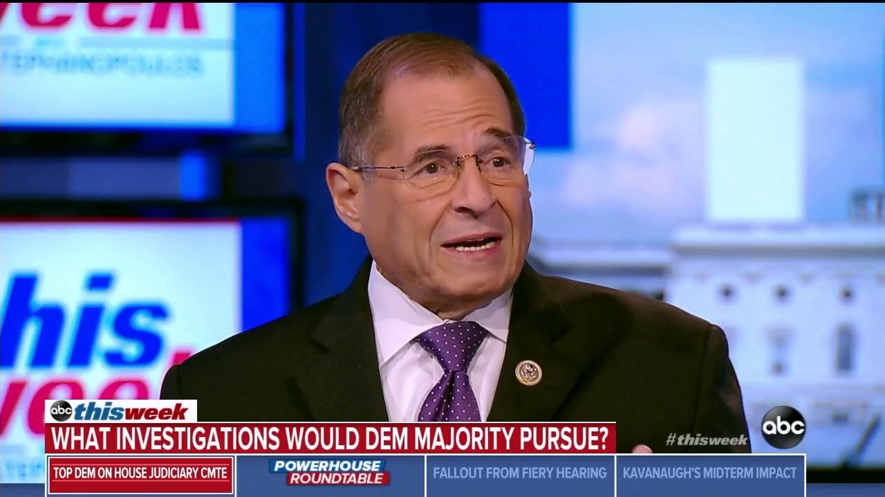 Dem Rep Nadler Pledges Expansive Investigative Gridlock If Dems Take Control Of House